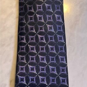 Sophisticated Geometric Purple Men's Tie